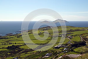 Viewpoint over Ballinskelligs Bay at Derrynane, County Kerry