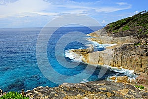 Viewpoint over the coastline