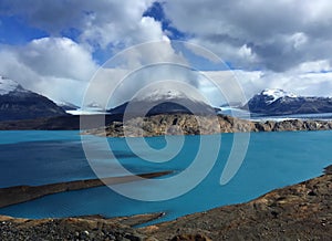 Viewpoint over Upsala Glacier, Patagonia, Argentina