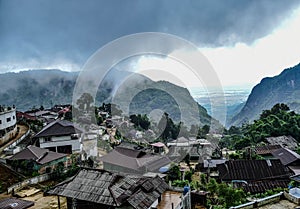 Viewpoint at Pha Hee Village, Akha Village on Doi Pha Hee, Chiang Rai Province