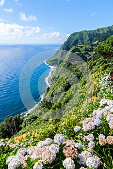 Viewpoint Ponta da Sossego in Sao Miguel, Azores photo