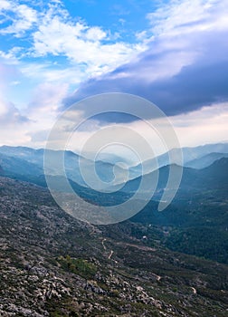 Viewpoint of the Puerto de las Palomas