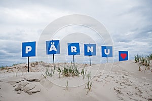 Viewpoint with PÃÂ¤rnu sign
