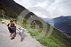 Viewpoint in Switzerland photo