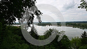 Viewpoint a t inn-salzach-blick in upper austria