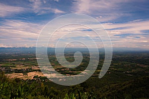 Viewpoint at Tat Mok National Park THAILAND