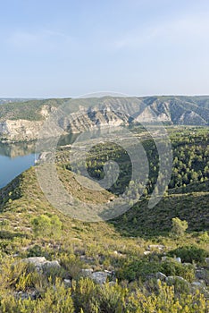 Viewpoint to the river ebro