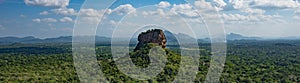 Viewpoint towards the Lions Rock, Sigiriya, Sri Lanka