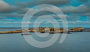 Viewpoint Verdens Ende End of the world in FÃ¦rder National Park in Norway in Scandinavia