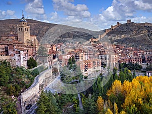 Views of Albarracin, Teruel, Spain