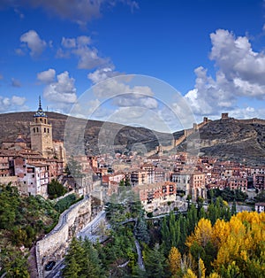 Views of Albarracin, Teruel, Spain