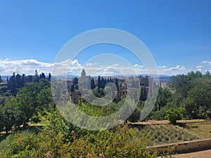 Views from the Alhambra, (Granada, Spain)