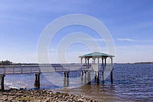 Views along the Alantic Coastline in Charleston County, South Carolina, USA photo