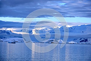 Views of the Antarctic Peninsula