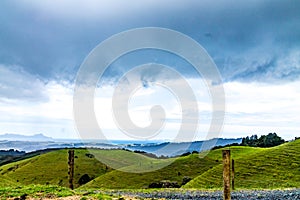 Views of the area from the Whangarei Lookout Whangarahi New Zealand