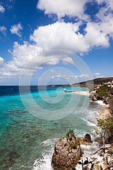 Views around Curacao Caribbean island