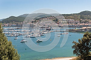 Views of Baiona from its fortress