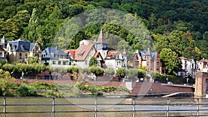 views from the banks of the Rhine River