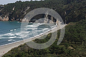 Views of Barayo beach, Asturias