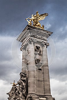 Views from the bateaux mouches in Paris, France