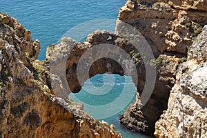 Views of the beach in Portugal photo