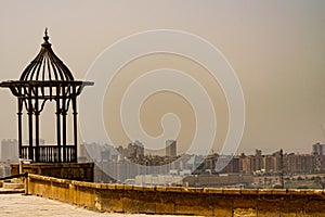 Views of Cairo from the Muhammad Ali Mosque. Egypt
