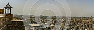 Views of Cairo from the Muhammad Ali Mosque. Egypt