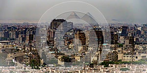 Views of Cairo from the Muhammad Ali Mosque. Egypt