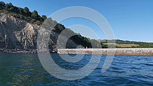 Views of the Cantabrian coast from the sea