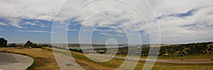 Chamberlain, South Dakota on the Missouri River in Summer photo