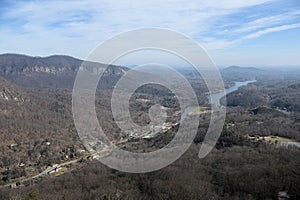 Views from Chimney Rock State Park