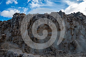 Views of Costa Calma touristic resort, Fuerteventura, Canary islands, Spain