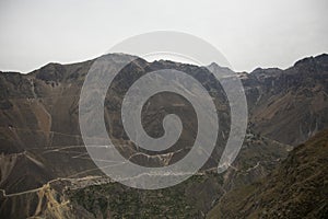 Views of Cosñinhua and Malata during a walk through the Colca Canyon in Peru.