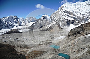 Views of the Everest base camp trek