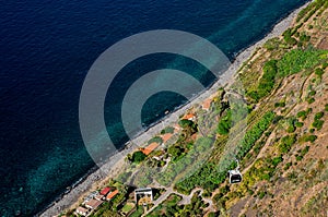 Views of Faja dos Padres from the cliff, Madeira