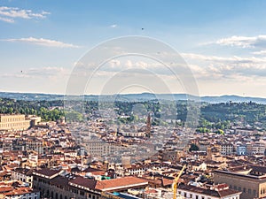 Views of Firenze from Santa Maria del Fiore cathedral