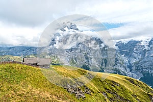 Views from First Mountain in Grindelwald, Switzerland