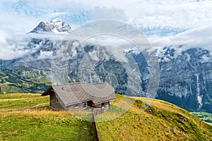 Views from First Mountain in Grindelwald, Switzerland