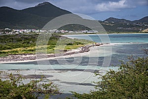 Views of the French West Indies island of St Martin