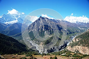 Views from Ghyaru, Annapurna, Nepal