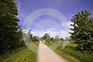 Views from The Greenway Footpath and cycle track disused railway