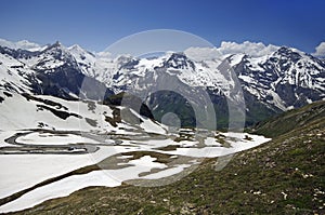 Views of the grossglockner High Alpine Road