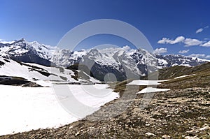 Views of the grossglockner High Alpine Road in Austria Europe