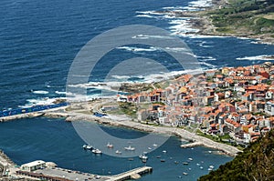 Views Of The Harbor From The Castro De Santa Tecla photo