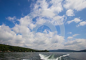 Views of Keuka Lake, Finger Lakes Region, New York