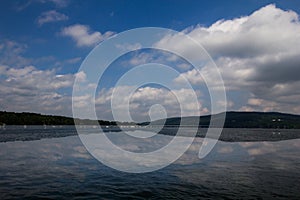 Views of Keuka Lake, Finger Lakes Region, New York