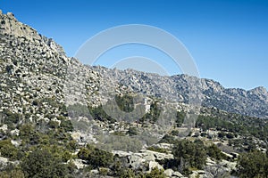 Views of La Cabrera Range