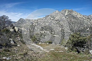 Views of La Cabrera Range