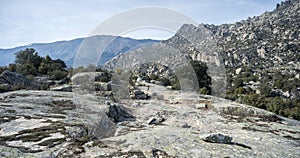 Views of La Cabrera Range