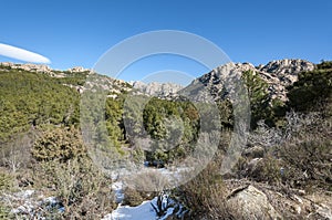 Views of La Pedriza, Madrid, Spain